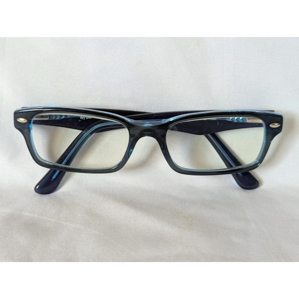 Ray-Ban RB1530 3667 Eyeglasses Rectangular Blue Full Rim Boys Frames‎  48-16-130